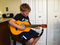 Tommy gives a concert.