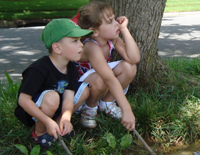 Nicholas and friend.