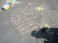 "Life isn't about waiting for the storm to pass, It's about learning to dance in the rain!" ~ Anonymous