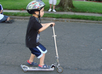 Nicholas is built for speed.