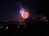 Fireworks in the 'hood!