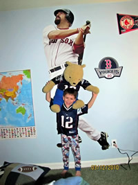 Nicholas' favorite things.