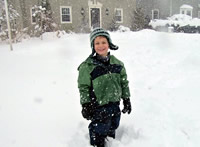 Snow!