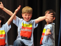 Tommy in the school musical!