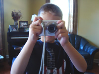 Nick shoots Grandma Rosie.