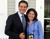 Cindy meets Dr. Oz at her business conference!