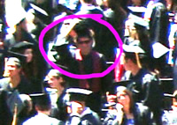 There he is - way down there!