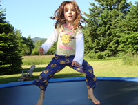 Jumping for joy!