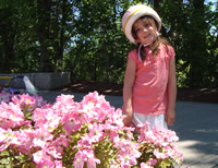 Pretty in pink.