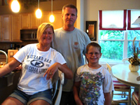 Sheri, Greg and Trevor.