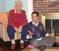 Olga and nephew Geno...