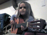 Corah strums