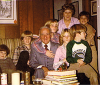 Uncle Rudy, Aunt Frances, Cindy, Greg, Stefani, Chris Karl and Todd