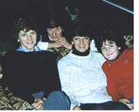 Kathy, Roberta, Rosie and Cindy.