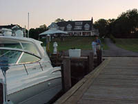 View from the river.