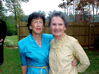Two proud grandmas!