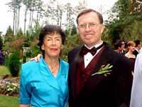 Bill and his mom!