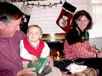 Grampa, Aidan and Cindy