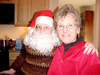 Santa and Kathy