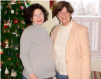 Cindy and Almost-granny Rosie!