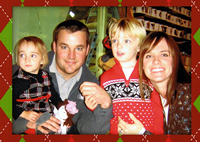 Kayte, Billy, William and Lucie