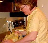 Jane is hard at work.
