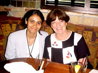 Jyoti and Rosie