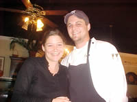 It pays to know the hostess and Chef!