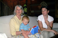 Joan, Caleb and Tarne