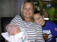 Sheri remembers when Trevor was this small!