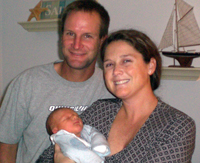 Carl, Mary Ann and little Jackson.