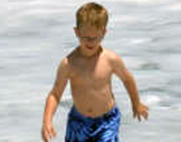 Trevor loves the beach.
