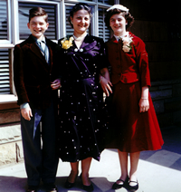 Billy, Aunt Mary Jo and Rosie