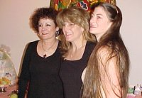 Mom and daughters.