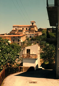 A backstreet in Lupia, Italy