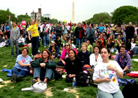 On the Mall in DC