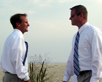 Cousins Carl and Greg