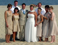 Lovely wedding party
