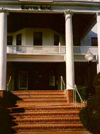 Grand entrance.
