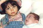 Lori's darlings, Gabrielle and Anthony.