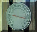 almost 100 degrees again!