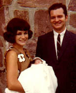 Todd's christening.