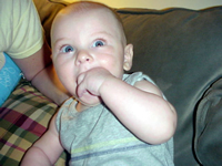 Mmmm... fist tastes good...
