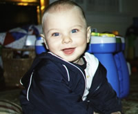 He loves the camera...