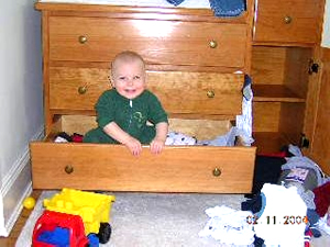Clothes all over...