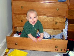 In the drawer