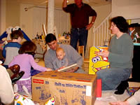 opening presents
