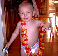 Tommy dresses up