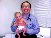 Here's his nice doctor.