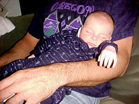 Tommy's pooped!